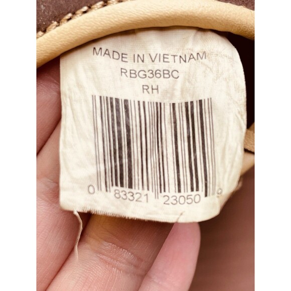 Rawlings RBG36BC 12.5” Leather Baseball Glove Zero Shock LHT Soft Broken In - Picture 10 of 14